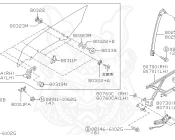 Nissan - Skyline - R34 25GTT - ER34 - 1998 - 25GT TURBO - 2-door hardtop (2K) - MANUAL TRANS 5-SPEED(MT.F5) - Hi-Cas 2-Link (HI.2WD) - RB25DET