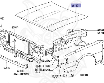 Genuine Laurel C31 Exterior OEM parts supplied from Japan