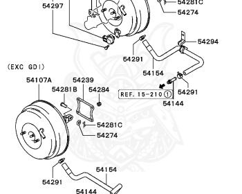 Mitsubishi - Diamante - F31AK - 1997 - TYHM - 6G73