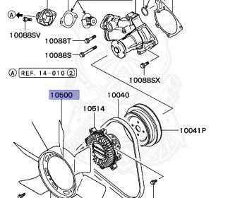 Mitsubishi - Strada - K34T - 1997 - JENTU - 4D56