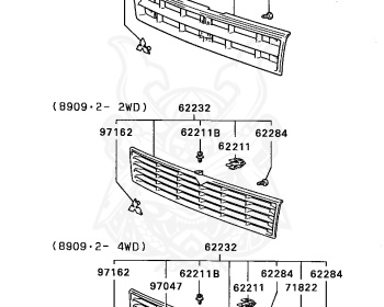 Mitsubishi - Mirage - C53A - 1987 - MNUM - 4G61