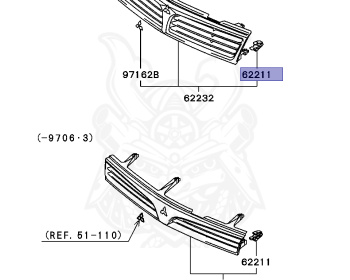 Mitsubishi - Mirage - CK2A - 1995 - PRXM - 4G15