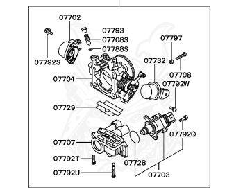 Mitsubishi - GTO - Z16A - 1992 - MNGF - 6G72