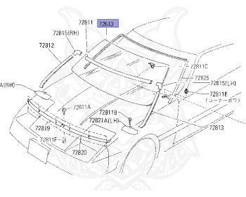 Nissan - Fairlady Z - Z31 - 1986 - ZR2 - MANUAL TRANSMISSION(MT) - T-bar roof (KZ#) - RB20DT