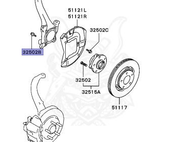 Mitsubishi - Diamante - F47A - 1994 - TYPM1 - 6G72