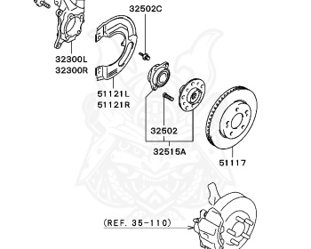 Mitsubishi - Chariot Grandis - N84W - 1998 - LRFC7 - 4G64