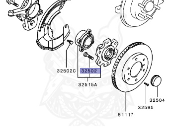 Mitsubishi - Pajero - V65W - 2003 - MYHCQ - 6G74