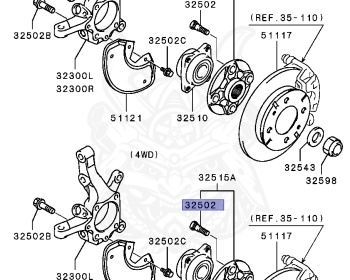 Mitsubishi - Minicab Truck - U62T - 2000 - HNSA2 - 3G83