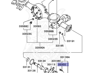 Mitsubishi - Pajero - V43W - 1991 - GRXE - 6G72