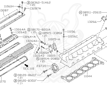 Nissan - Laurel - C34 - 1994 - Club S Turbo - HARDTOP(K) - 2 WHEEL DRIVE(2WD) - AUTOMATIC-FLOOR SHIFT(AT.F4) - IRS TYPE(IRS) - RB25DET