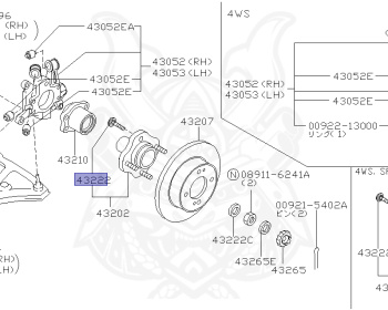 Nissan - Silvia - S14 - 1996 - QS - HARDTOP(K) - MANUAL TRANSMISSION(MT) - TWO WHEELS STEERING(2WS) - SR20DE