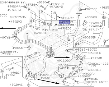 Nissan - Skyline - R33 GTS-t - ECR33 - 1993 - GTS25T/M - 2 door hard top (2K) - 2 WHEEL DRIVE(2WD) - MANUAL TRANS 5-SPEED(MT.F5) - HICAS - RB25DET