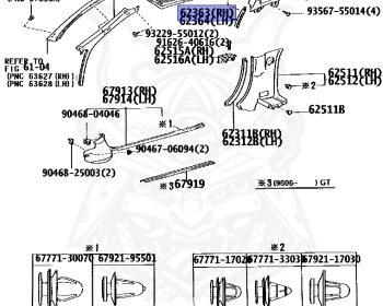 Momo Genuine Cresta GX100 Exterior OEM parts supplied from Japan