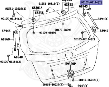 Toyota - Vitz - KSP130 - 2012 - F TYPE - 5-DOOR - Variator - 1KRFE