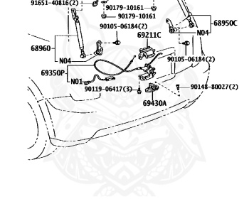 Toyota - ist - NCP60 - 2004 - F TYPE - 2NZFE