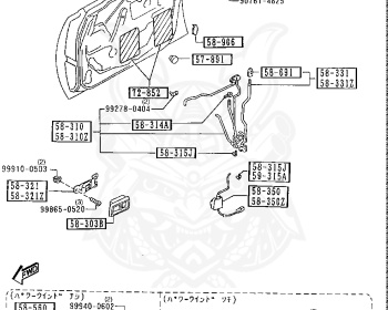 Mazda - Custom Cab - HBEY - Jun-1992 - Right hand - FE