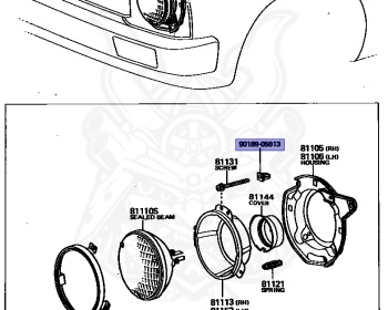 Toyota - Hilux - LN40 - 1980 - DLX TYPE - Manual - L