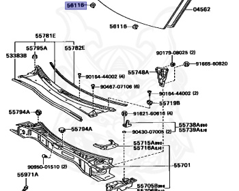Toyota - Corona - ST180 - 1989 - FE TYPE - Automatic - 4SFI