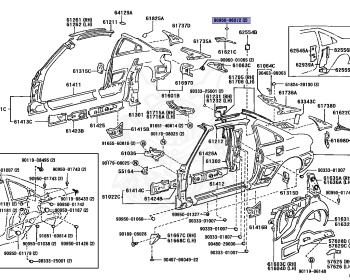 Toyota - MR2 - SW20 - 1989 - GTGT-S TYPE - COUPE (STANDARD ROOF) - Manual - 3SGTE