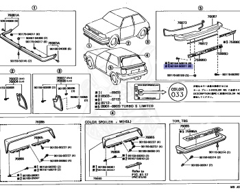 Toyota - Starlet - EP71 - 1986 - SE TYPE - 5-DOOR - Manual - 2ELU