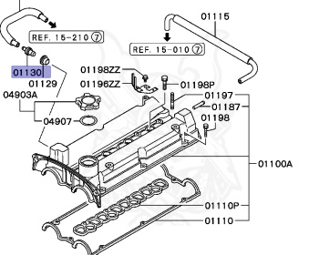 Mitsubishi - Legnum - EA1W - 2001 - LRGC3 - 4G93