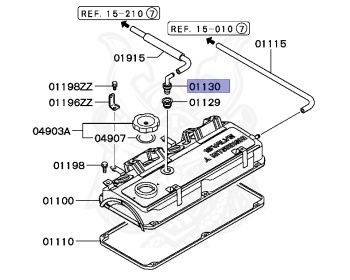 Mitsubishi - Airtrek - CU2W - 2005 - LYXFZ - 4G63