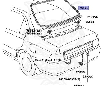 Toyota - Corolla - AE101 - 1991 - GT TYPE - 4-DOOR(SEDAN) - Manual - 4AGE
