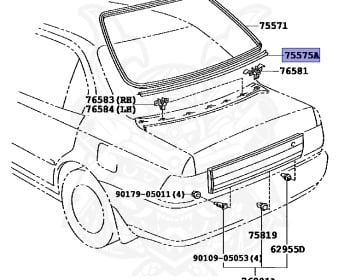 Toyota - Corolla - AE101 - 1991 - GT TYPE - 4-DOOR(SEDAN) - Manual - 4AGE