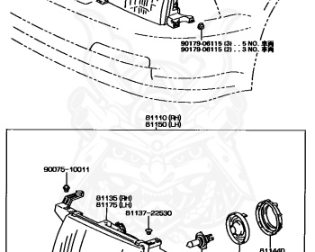 Toyota - Crown - GS130 - 1993 - SUPER DELUXE - SEDAN - Manual - 1GGP