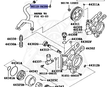 Toyota - Corolla - EE101 - 1991 - LX TYPE - 4-DOOR(SEDAN) - Manual - 4EFE