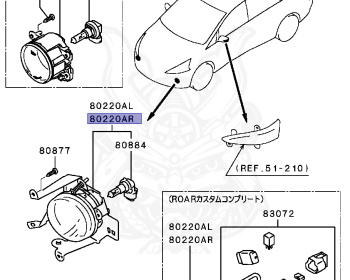 Mitsubishi - Grandis - NA4W - 2003 - LRPY1 - 4G69