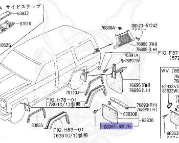Nissan - Safari - 160 - 1987 - AD GRADE - HARDTOP(K) - 5 SPEED MANUAL TRANS(F5) - SD33