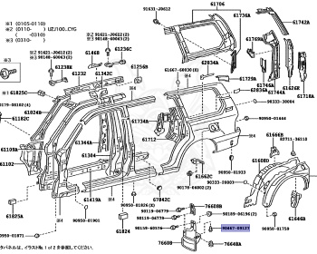 Toyota - Land Cruiser - UZJ100W - 2000 - VX TYPE - Automatic - 2UZFE