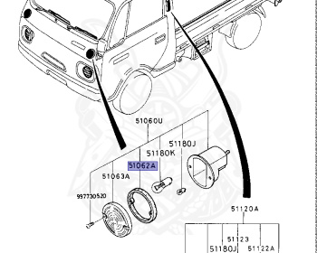 Mazda - Porter Cab - PC56T - Mar-1986 - Right hand - G23B