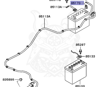 Mitsubishi - Town Box - U64W - 1999 - HLRGF3 - 4A30