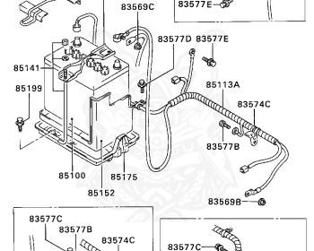 Mitsubishi - Libero - CD5W - 1996 - LRHE3 - 4G93