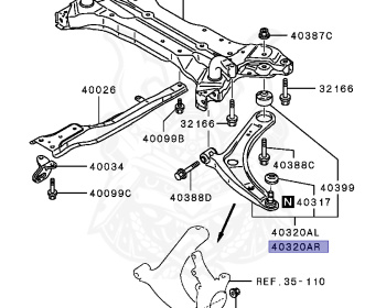 Mitsubishi - RVR - GA4W - 2010 - XTLX - 4J10