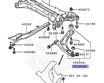 Mitsubishi - RVR - GA3W - 2012 - XTHH - 4B10