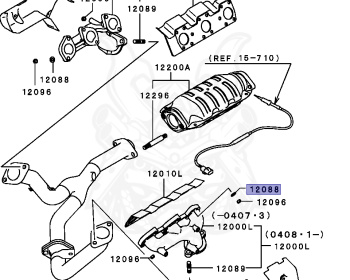Mitsubishi - Pajero - V43W - 1992 - GRXE - 6G72