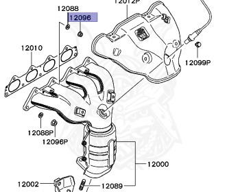 Mitsubishi - Airtrek - CU2W - 2005 - LRMEZ - 4G63