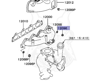 Mitsubishi - Airtrek - CU2W - 2005 - LYXFZ2 - 4G63