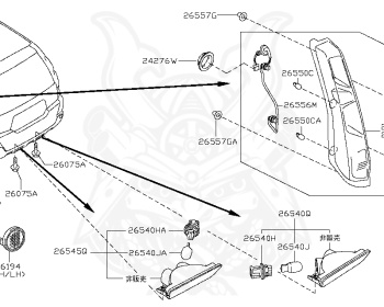 Nissan - X-Trail - T31 - 2012 - X/XTT/GT Grade - WAGON(W) - 4 WHEEL DRIVE(4WD) - CVT(CVT) - MR20DE