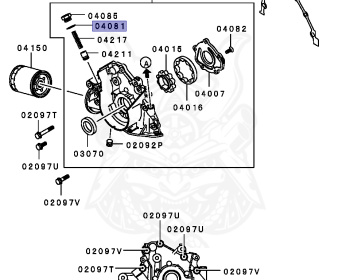 Mitsubishi - Mirage Asti - CA1A - 1991 - DKJ2 - 4G13