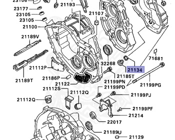 Mitsubishi - Galant VR-4RS - E38A - 1992 - SNPF4 - 4G63