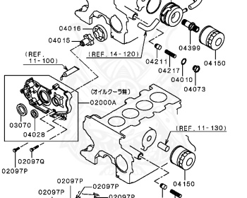 Mitsubishi - Pajero Mini - H58A - 2001 - MNGF - 4A30