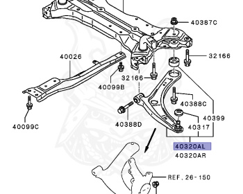 Mitsubishi - Outlander - CW5W - 2005 - XTHHZ - 4B12