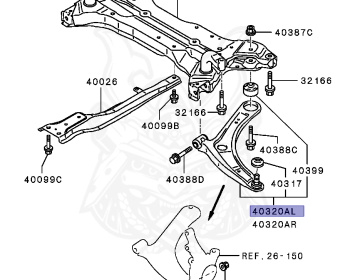 Mitsubishi - Galant Fortis - CY4A - 2008 - STPH - 4B11