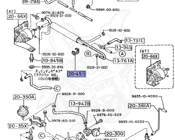 Mazda - Laser - BFMPF - Jan-1987 - Right hand - B6