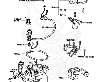 Toyota - Corolla - EE101 - 1991 - DX TYPE - 4-DOOR(SEDAN) - Automatic - 4EFE