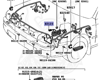 Toyota - Corolla - AE101 - 1991 - SE-G TYPE - 4-DOOR(SEDAN) - Manual - 4AFE